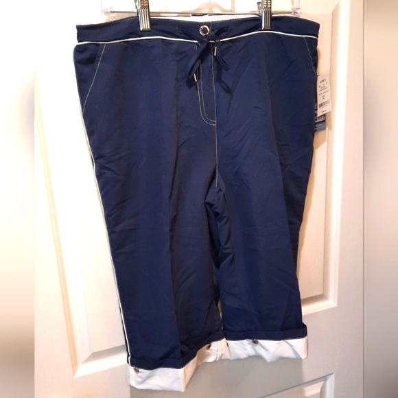 NWT! New York Laundry Mens Swim Trunks size PL - Picture 2 of 8